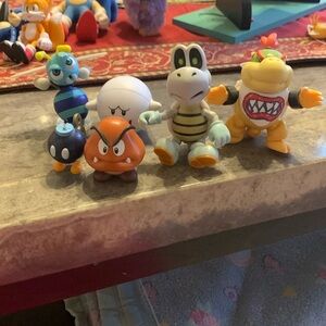 Super Mario 6pk figurines assortment